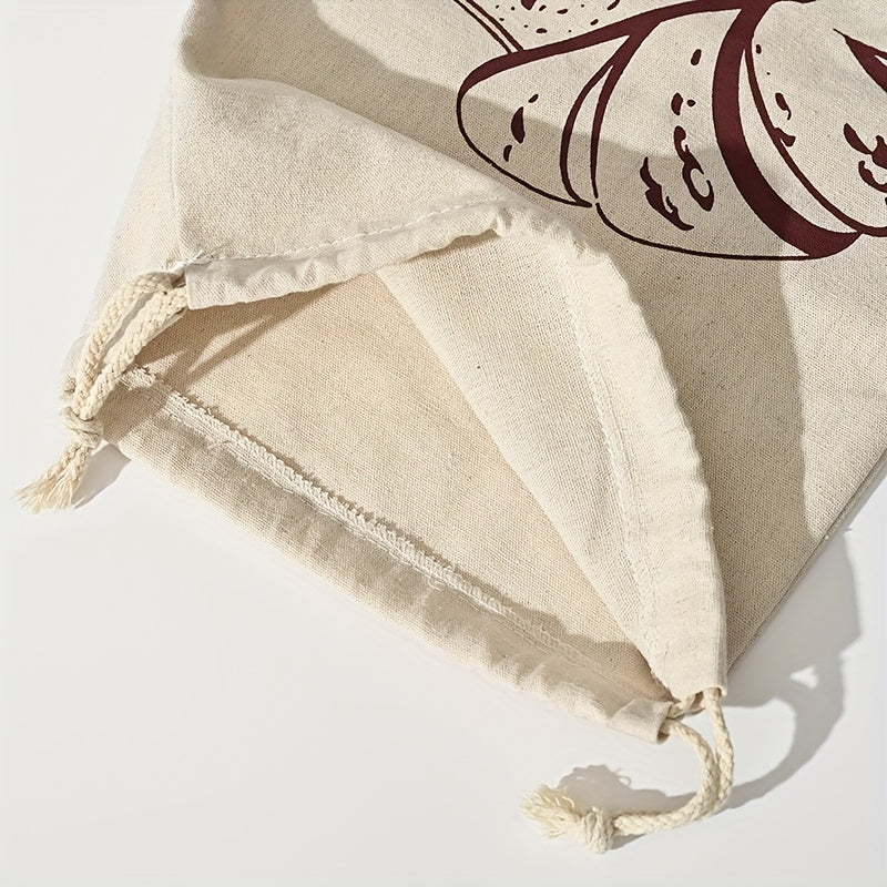 Brotbeutel aus Baumwolle | Nachhaltige Brotaufbewahrung | TraumStyle Deco
