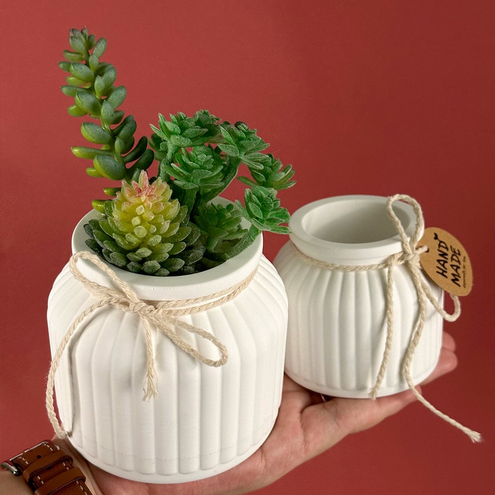 Gießform, Runde Streifen Vase, Silikon Form, DIY, Herstellung Raysin, Epoxidharz, Wohnkultur