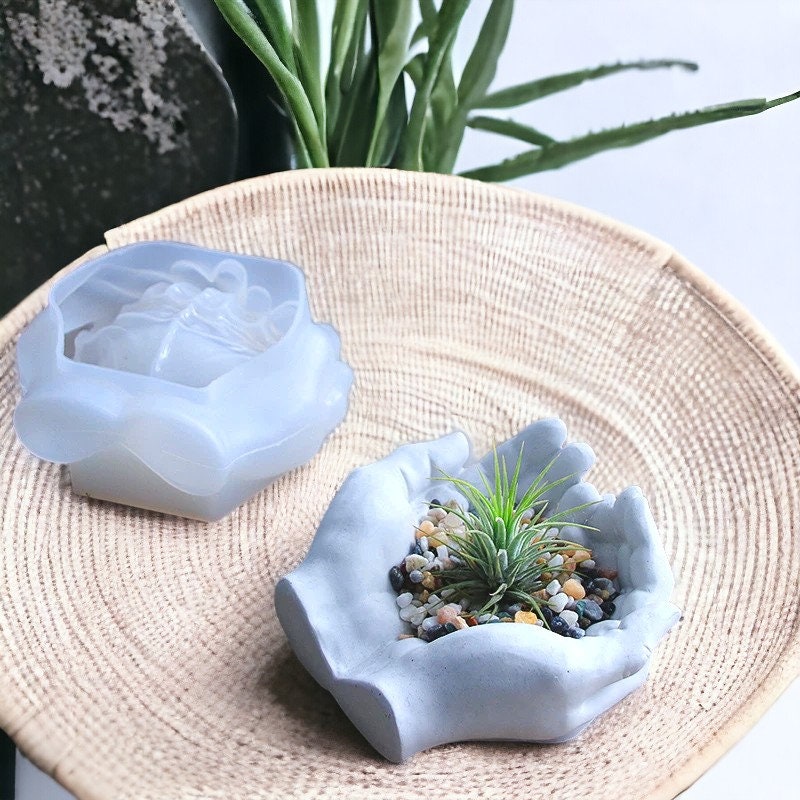 Gießform, Silikon Form, Hände, Pflanzgefäß, Blumentopf, Keraflott, Raysin