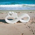 Gießform, Silikongießform, endless Love, 2 Herzen, Hochzeit, Muttertag, Dekoration, Silikonform,