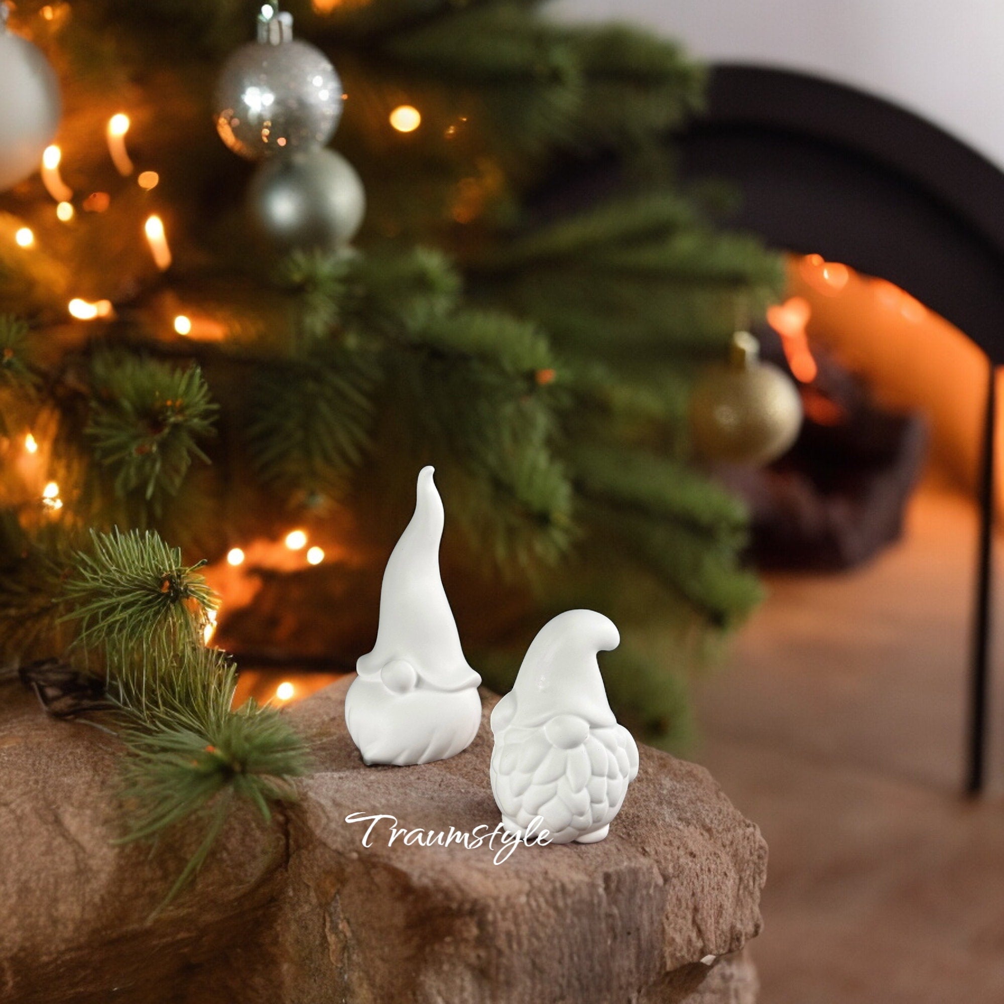 Silikon Gießform Wichtel Zwerg | Gießform Weihnachten Raysin Keraflott | Silikonform Deko Figur | DIY Basteln, Geschenkidee
