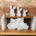 Silikongießform, Gießform, Osterhasengießform, Gießform Ostern, niedlicher Osterhasen
