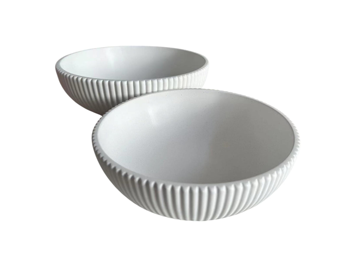 Silikon Gießform, Gießform, Schale gestreift, 2 Größen, Raysin, Keraflott
