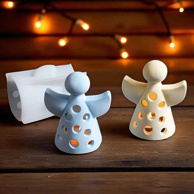 Engel, Licht, Weihnachten, Silikon Gießform, Silikonform, Gießform Silikon,für LED Ballonlichter, Teelicht
