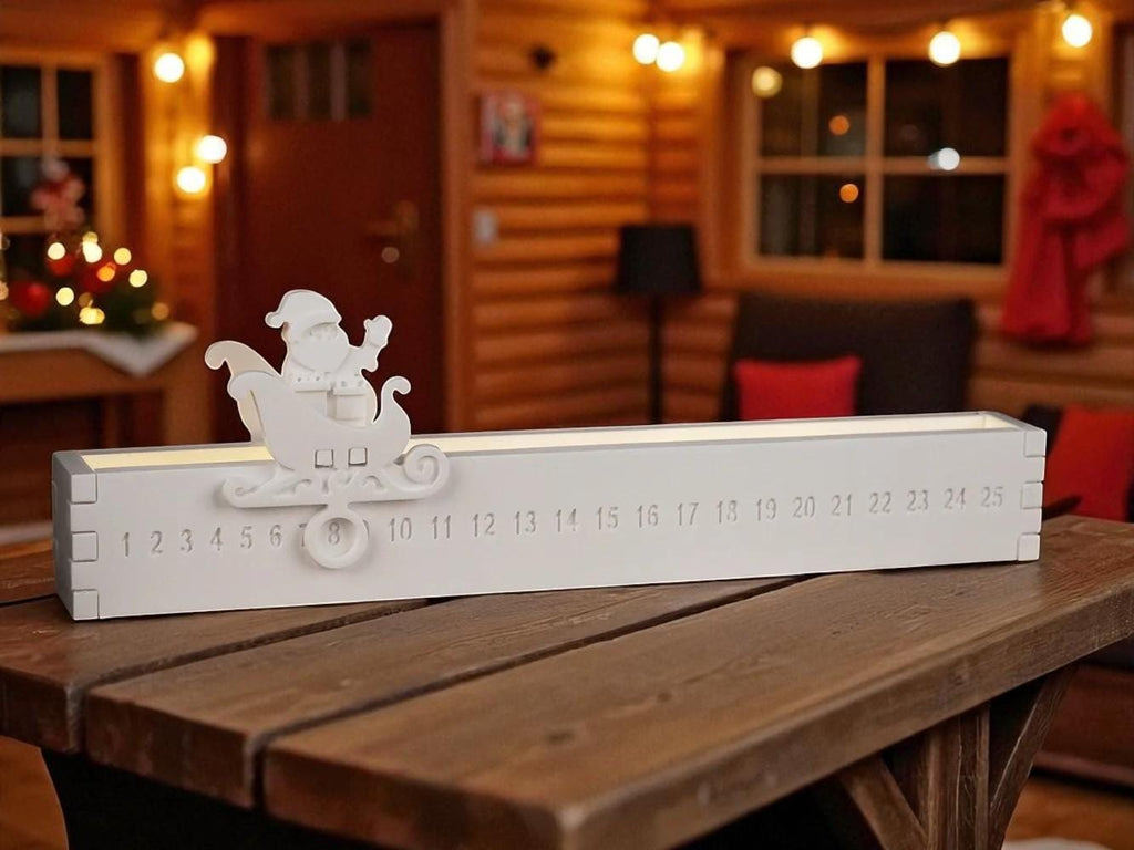 Silikonform, Gießform, Adventkalender, ewiger Kalender, Weihnachten