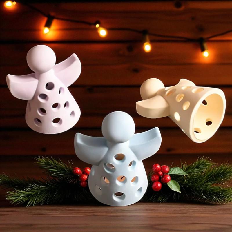 Engel, Licht, Weihnachten, Silikon Gießform, Silikonform, Gießform Silikon,für LED Ballonlichter, Teelicht