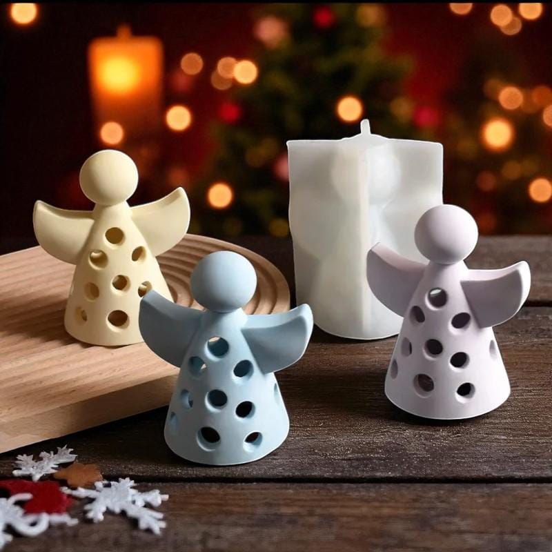 Engel, Licht, Weihnachten, Silikon Gießform, Silikonform, Gießform Silikon,für LED Ballonlichter, Teelicht