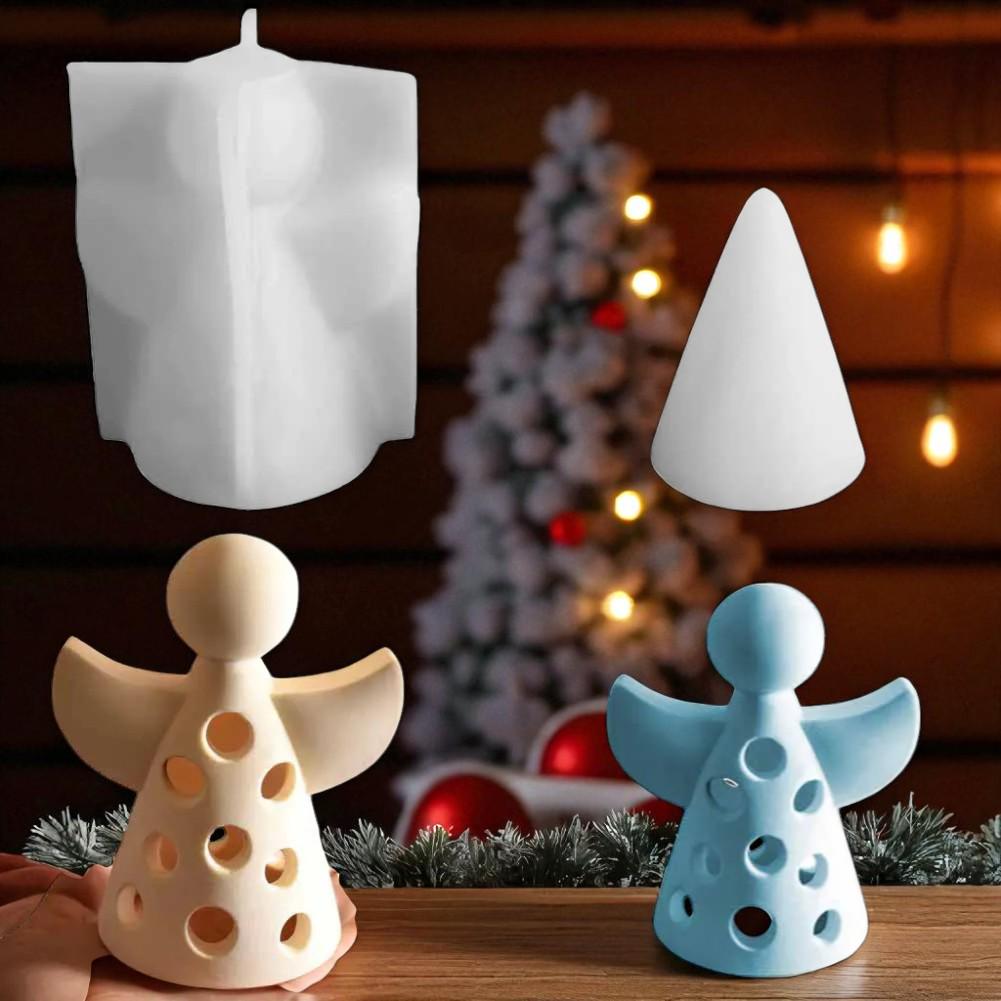 Engel, Licht, Weihnachten, Silikon Gießform, Silikonform, Gießform Silikon,für LED Ballonlichter, Teelicht