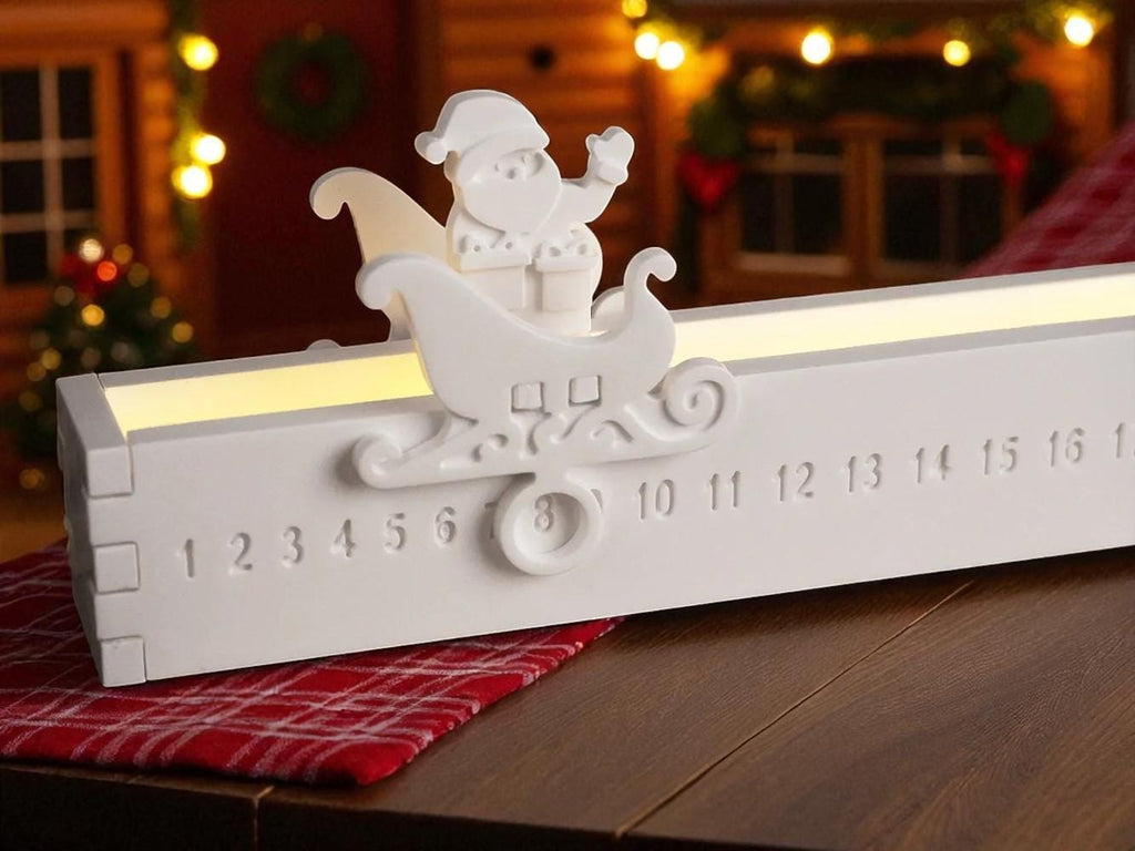 Silikonform, Gießform, Adventkalender, ewiger Kalender, Weihnachten