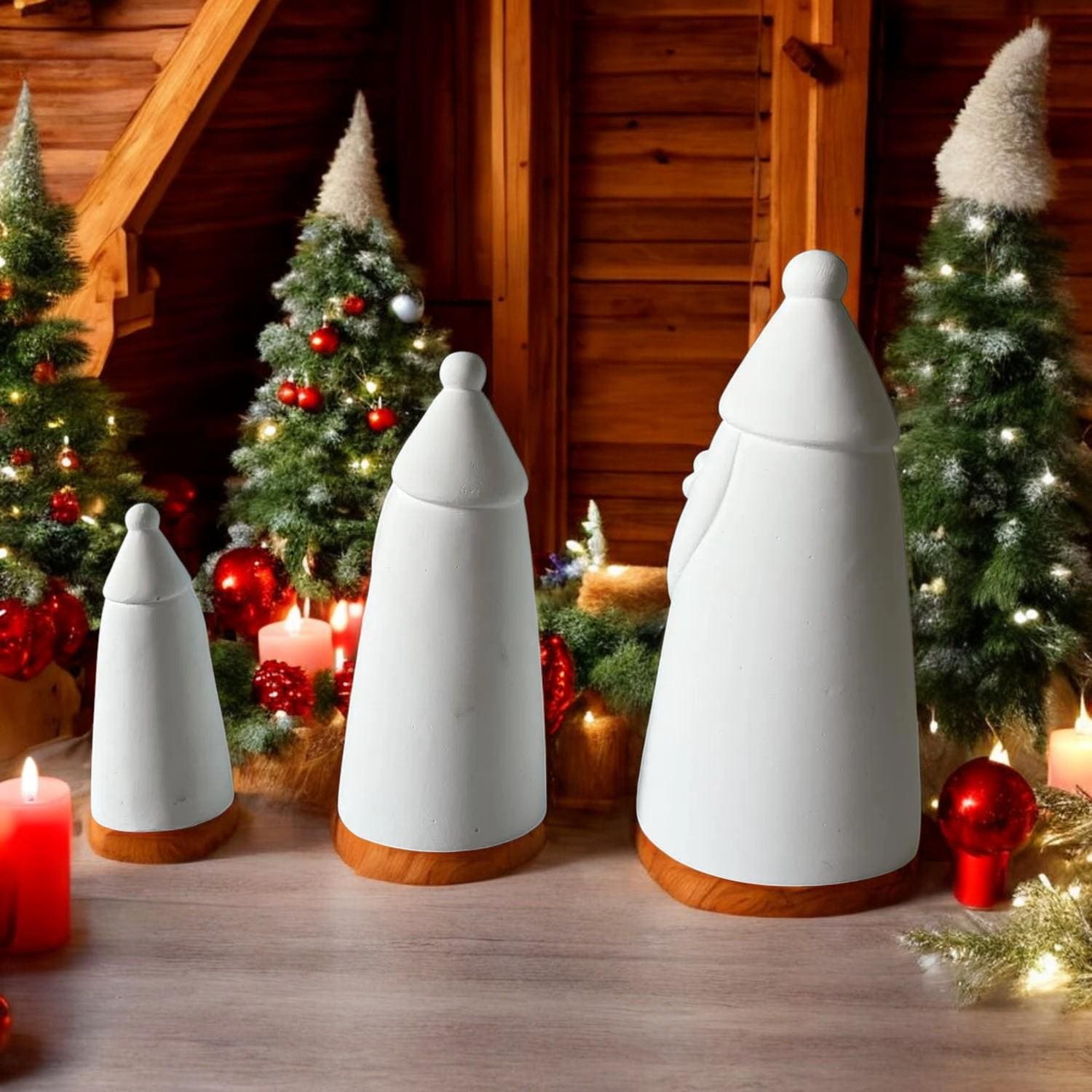 Weihnachtsmann, Weihnachten, Nikolaus, Silikon Gießform, Silikonform, Gießform Silikon