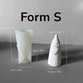 Weihnachtsmann, Weihnachten, Nikolaus, Silikon Gießform, Silikonform, Gießform Silikon