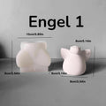 Engel, Weihnachten, Silikon Gießform, Silikonform, Gießform Silikon
