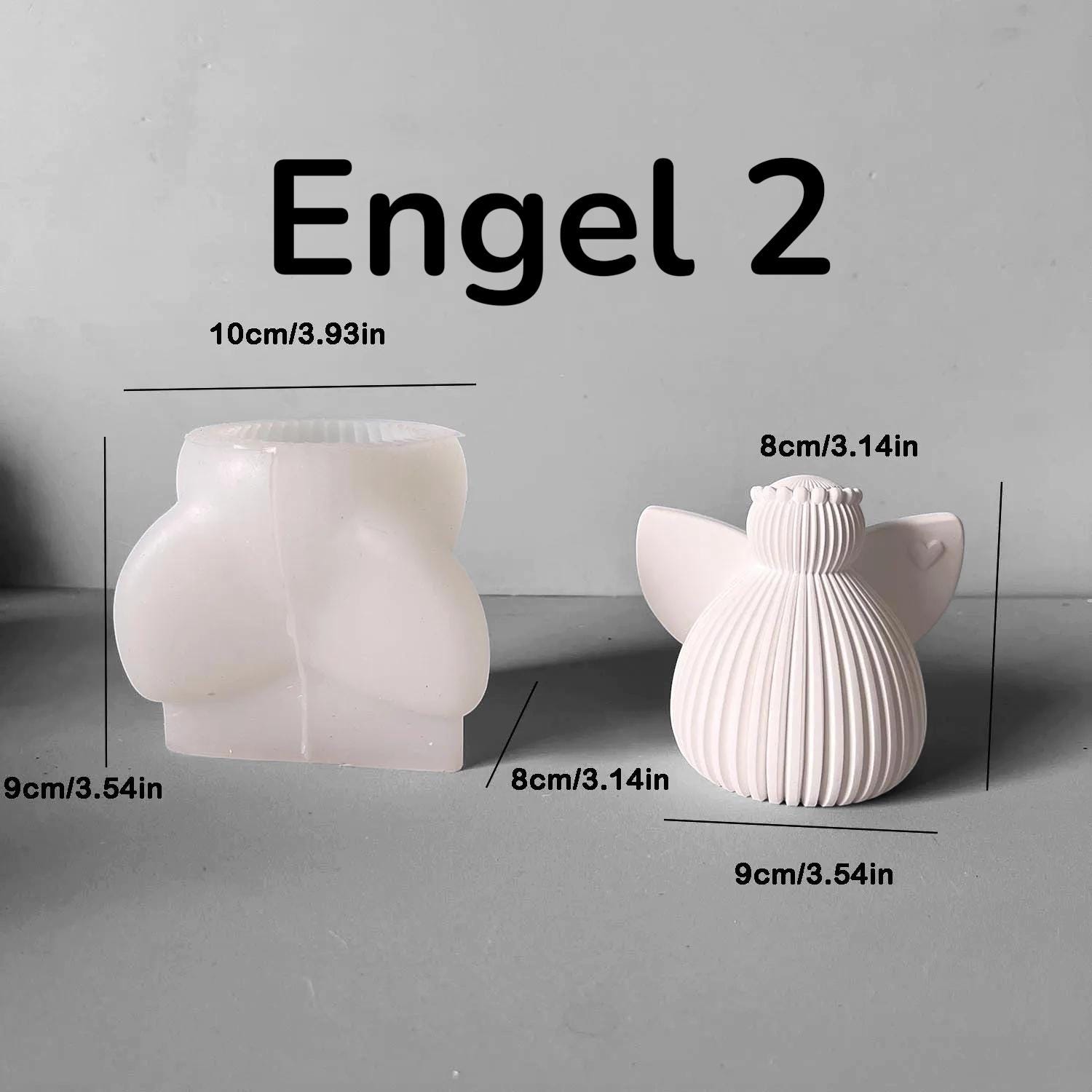 Engel, Weihnachten, Silikon Gießform, Silikonform, Gießform Silikon