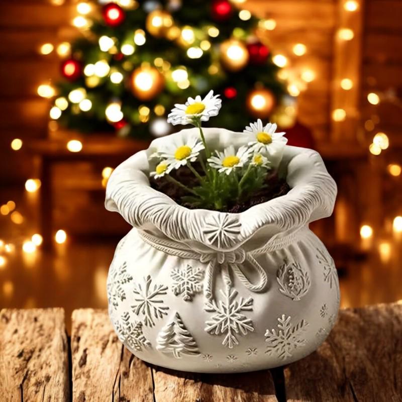Gießform, Silikon Form, Weihnacht, Pflanzgefäß, Blumentopf