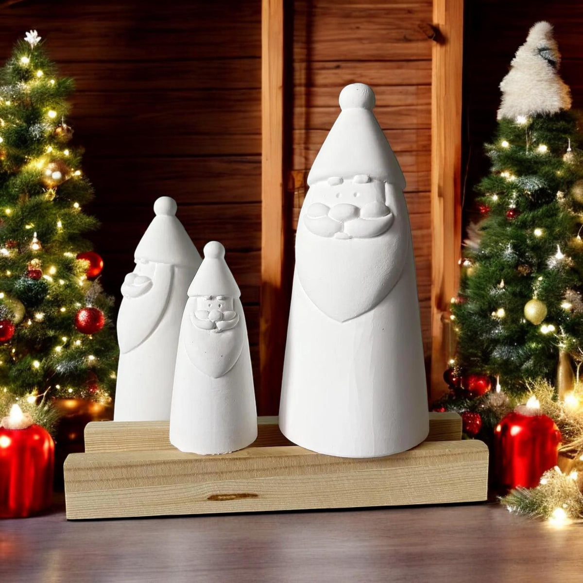 Weihnachtsmann, Weihnachten, Nikolaus, Silikon Gießform, Silikonform, Gießform Silikon