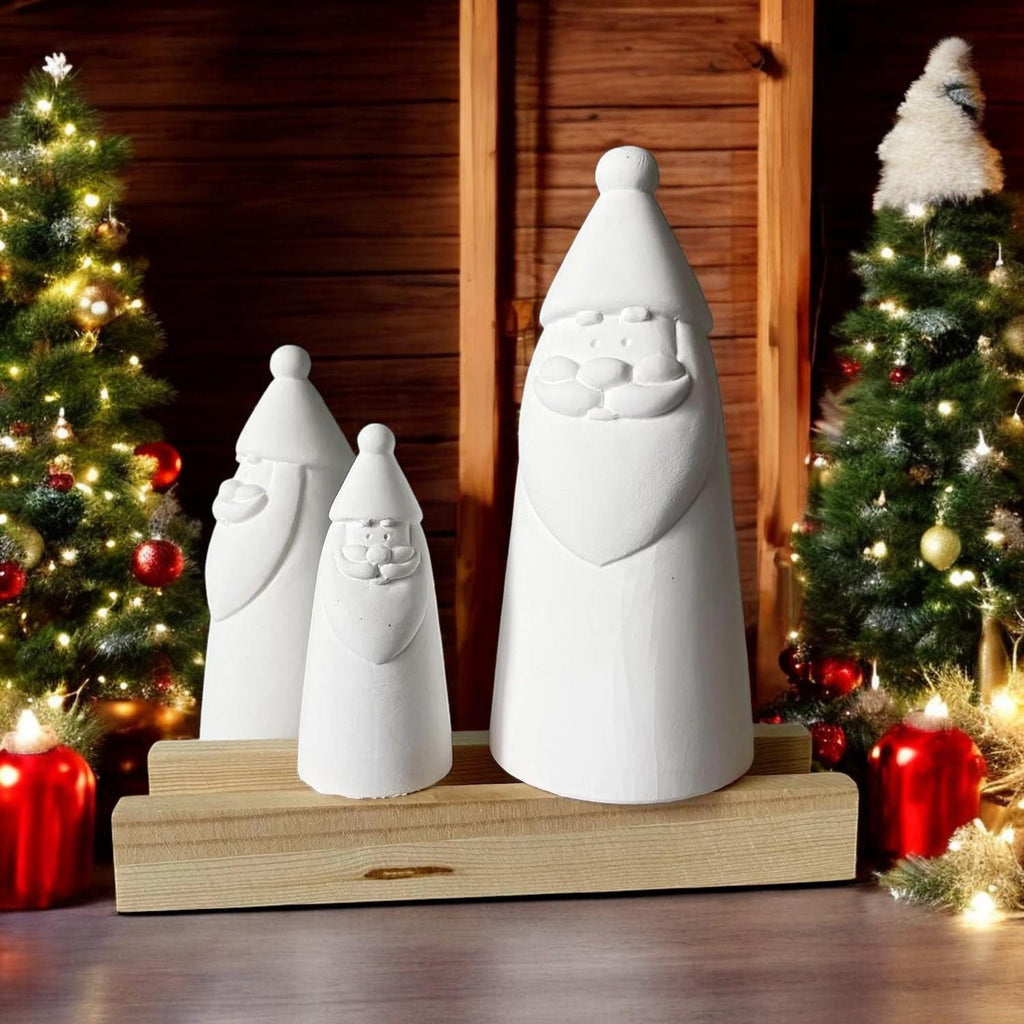 Weihnachtsmann, Weihnachten, Nikolaus, Silikon Gießform, Silikonform, Gießform Silikon