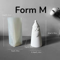 Weihnachtsmann, Weihnachten, Nikolaus, Silikon Gießform, Silikonform, Gießform Silikon
