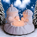 Silikon Gießform, Silikonform, Schneemann am Lagerfeuer, Raysin, Keraflott