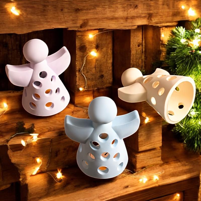 Engel, Licht, Weihnachten, Silikon Gießform, Silikonform, Gießform Silikon,für LED Ballonlichter, Teelicht