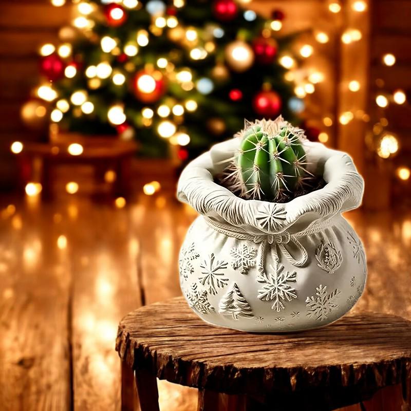 Gießform, Silikon Form, Weihnacht, Pflanzgefäß, Blumentopf