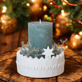 Silikonform, Gießform, Gemütlich, Adventkalender, Zahlen 1 -31, ewiger Kalender, Weihnachten,