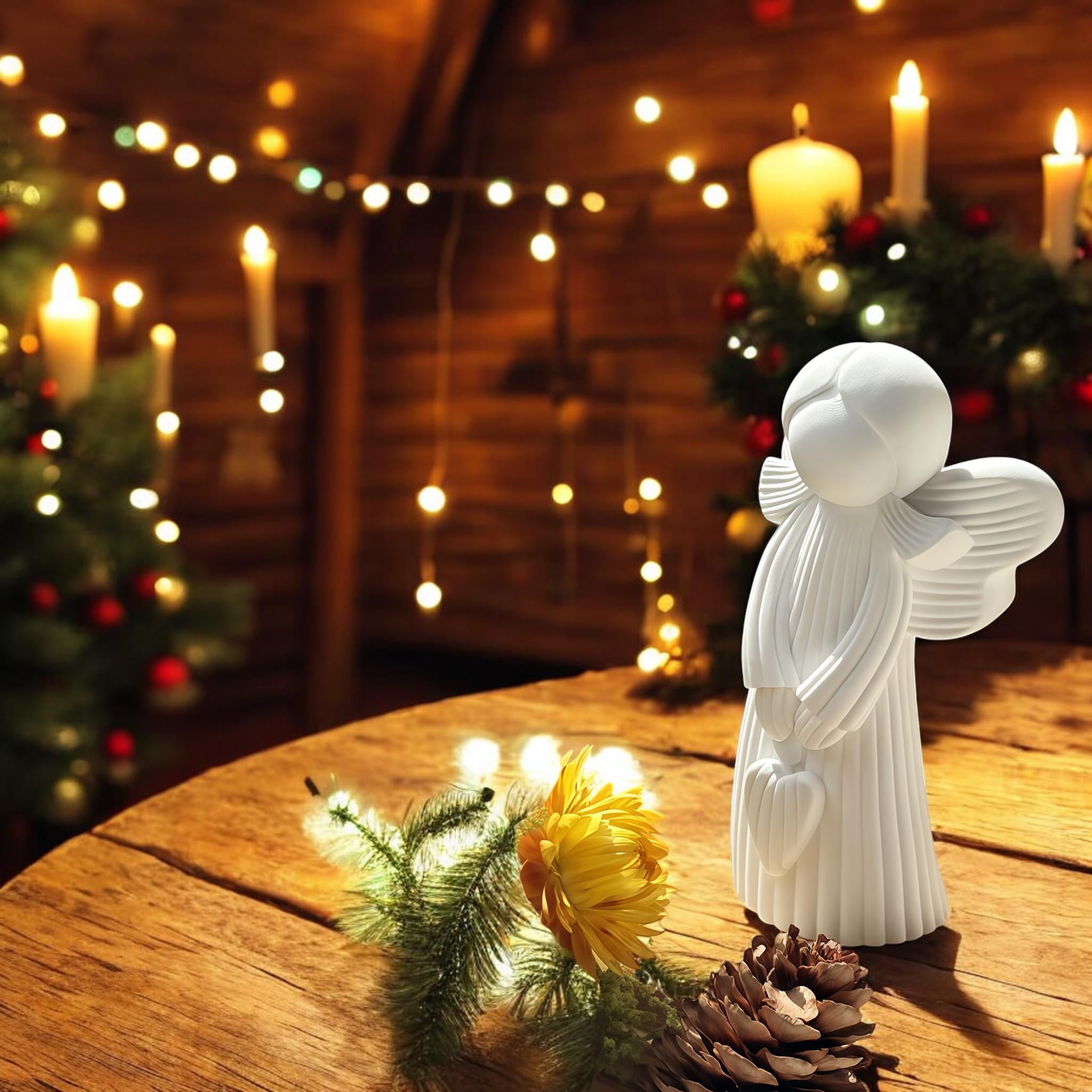 Engel Silikonform Weihnachten – 2 Engel-Formen für Gießharz, Beton, Raysin & Seife | DIY Engel Deko