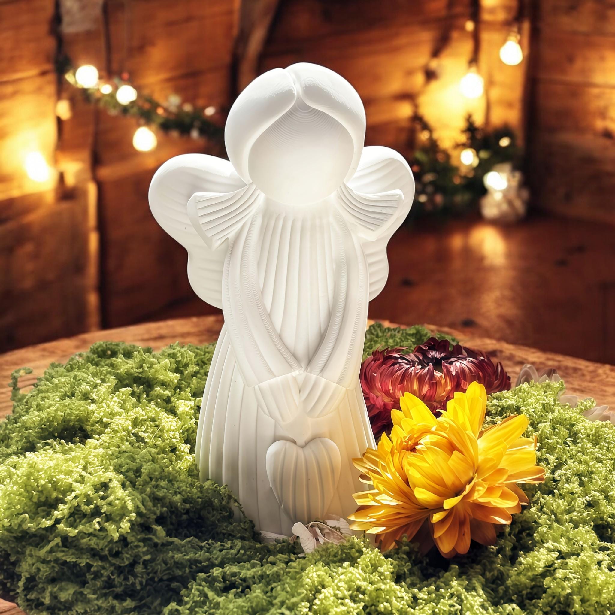 Engel Silikonform Weihnachten – 2 Engel-Formen für Gießharz, Beton, Raysin & Seife | DIY Engel Deko