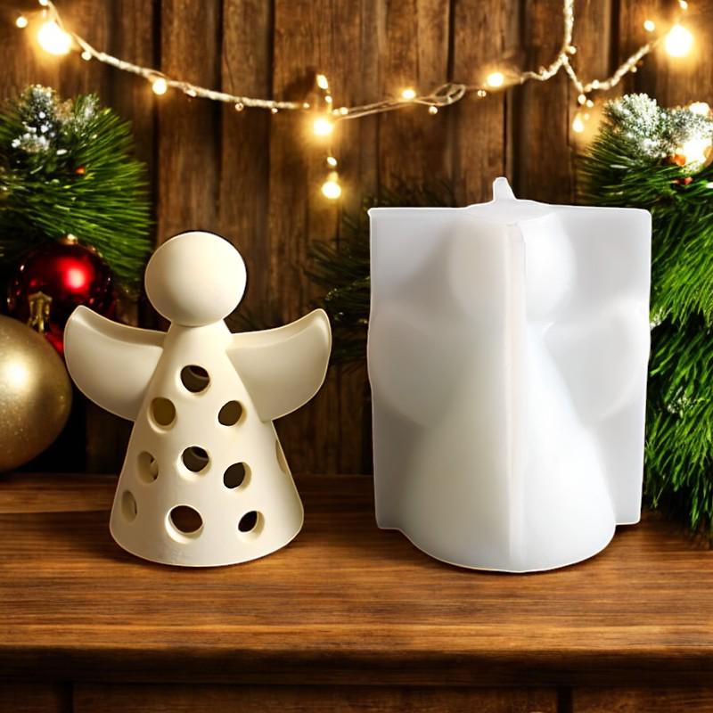 Engel, Licht, Weihnachten, Silikon Gießform, Silikonform, Gießform Silikon,für LED Ballonlichter, Teelicht