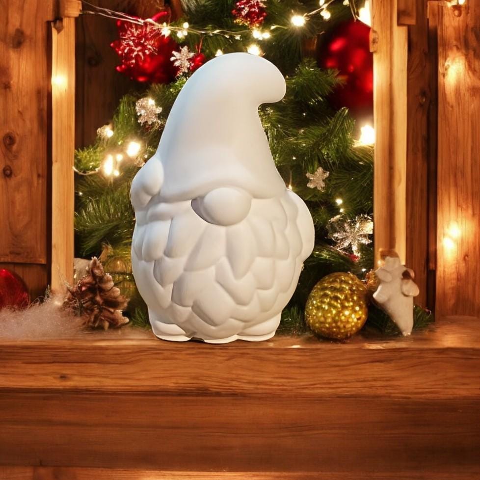 Silikon Gießform Wichtel Zwerg | Gießform Weihnachten Raysin Keraflott | Silikonform Deko Figur | DIY Basteln, Geschenkidee