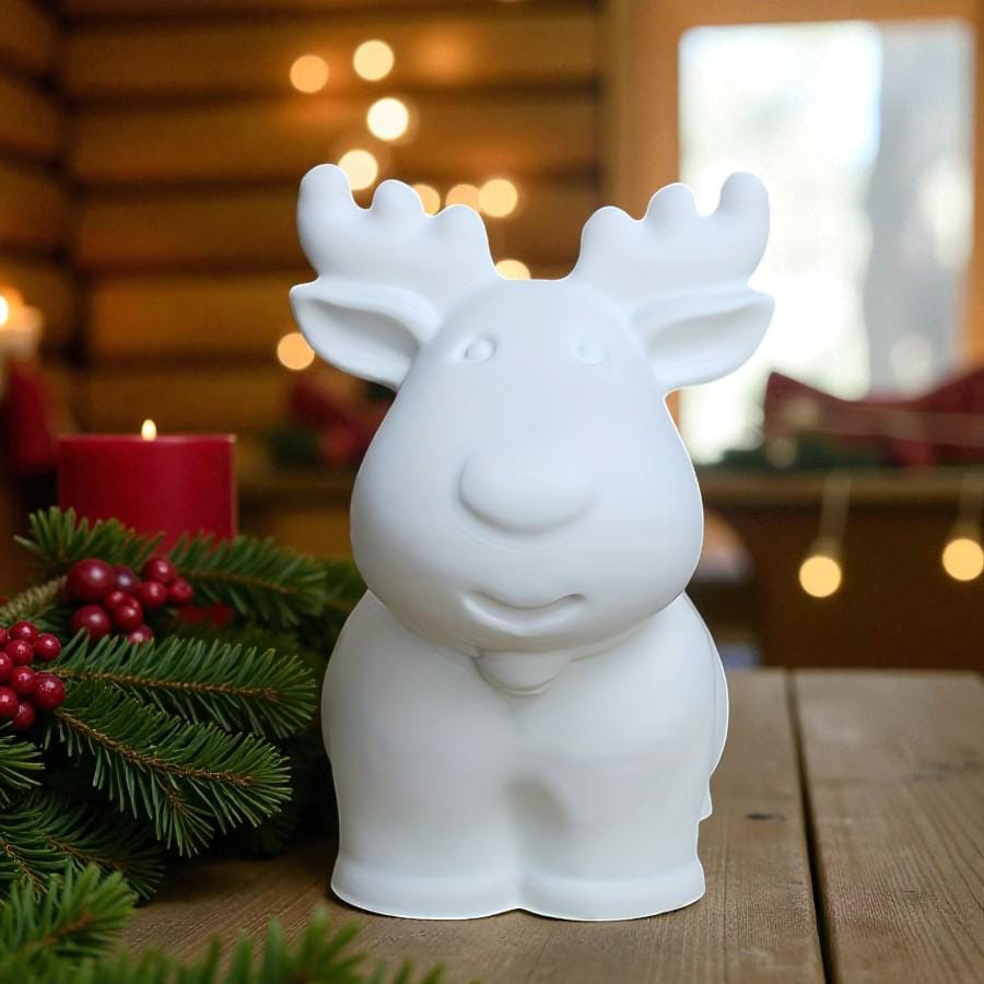 Weihnacht Elch 3 D, Weihnachten, Silikon Gießform, Silikonform, Raysin, Keraflott
