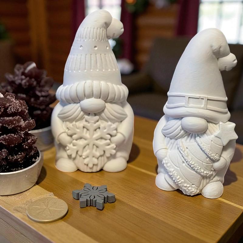 Silikon Gießform Wichtel Zwerg | Gießform Weihnachten Raysin Keraflott | Silikonform Deko Figur | DIY Basteln, Geschenkidee
