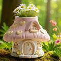 Silikon Gießform Feenhaus Pflanzgefäß – Blumentopf Form für Beton, Raysin & Keraflott, Osterdeko