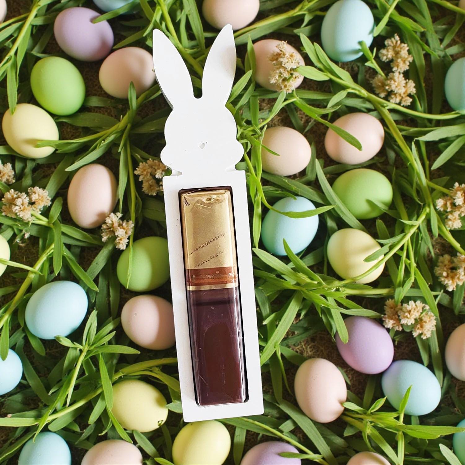 Silikonform Osterhase (4-fach) – Gießform Geschenkhalter für Schokoriegel & Geldgeschenk | Raysin/Keraflott