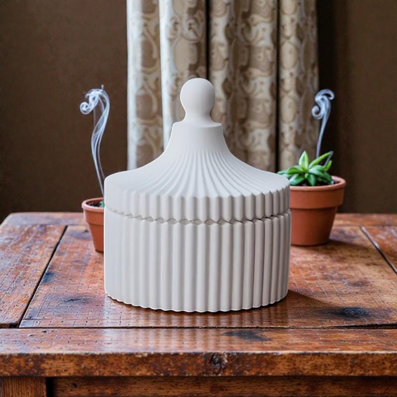 Silikonform Set – Vase, Tablett & Schale | 4er Gießformen Set für Raysin, Keraflott ...