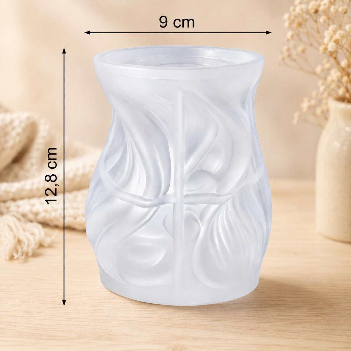Silikonform Gesichtsvase – Gießform Frauenkopf für Raysin, Keraflott, Gips und Kreativ-Beton
