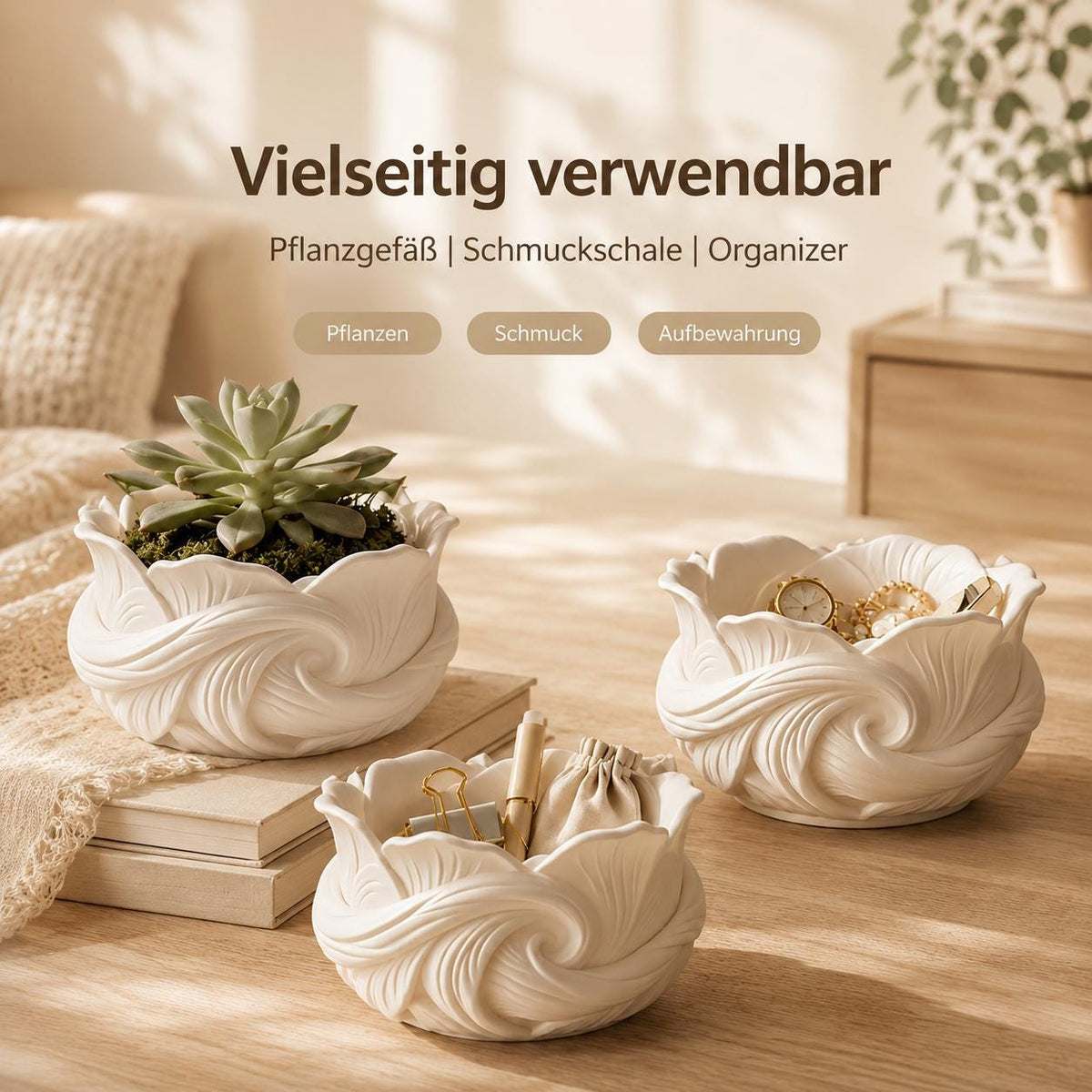 Silikonform Steuerrad Tablett maritim – Gießform für Raysin & Keraflott, Beton – Deko Teller/Schmuckschale Ø 21,5 cm