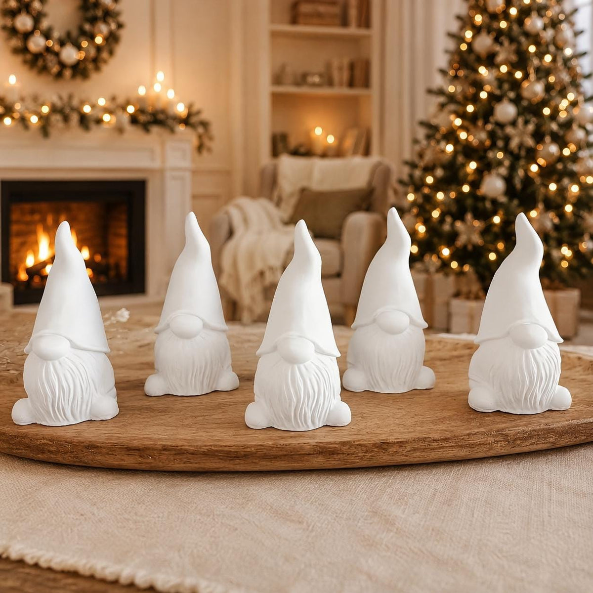 Silikonform Wichtel 10,5 cm – Gießform Weihnachtswichtel – Form für Raysin, Keraflott, Gips und Beton – Winterdeko DIY