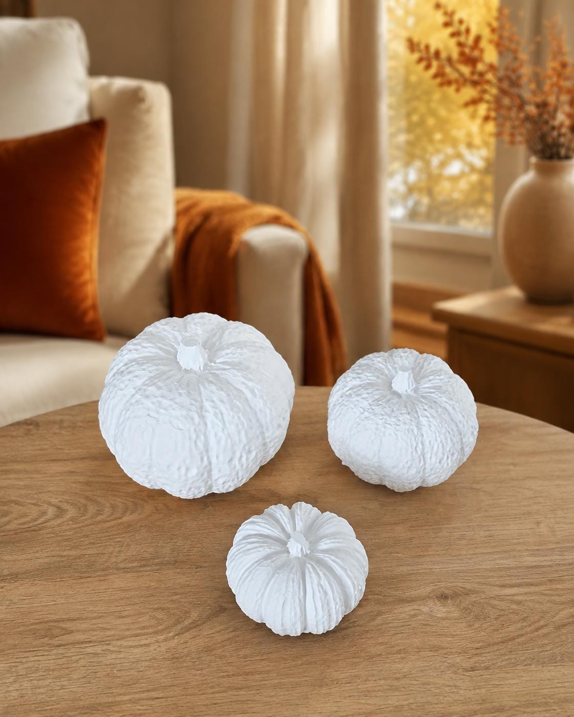 Silikonformen Herbst – 9er-Set Tablett, Kürbisse, Häuser, Bäume und Kerzenhalter – Gießformen für Raysin und Keraflott