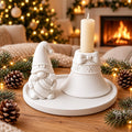Silikonformen Set Weihnachten – Wichtel, Glocken, Kerzenhalter & Tablett – Gießformen für Raysin und Keraflott