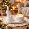 Silikonformen Set Weihnachten  Wichtel, Dose mit Deckel & ovales Tablett  Gießformen für Raysin, Keraflott und Gips