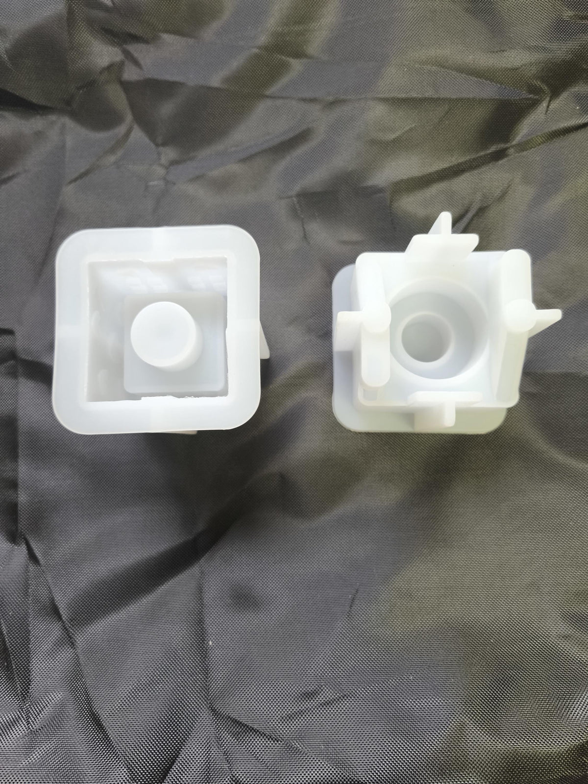 Silikonformen für Lichthäuser  Gießformen Häuser, 2er-Set für Raysin, Keraflott, Beton und Gips